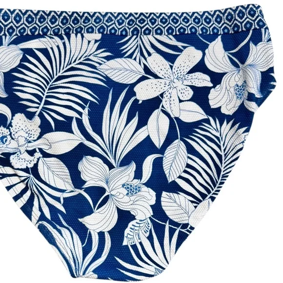 Tommy Bahama Island Cays Blooms High-Waist Bikini Bottoms - Picture 11 of 15